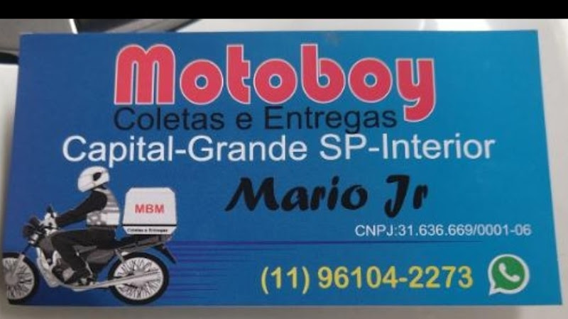 MOTOBOY - MBM Entregas